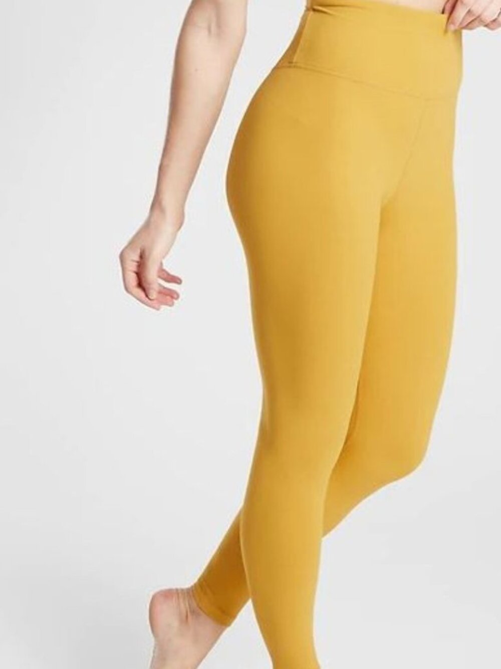 ATHLETA | Elation Yellow Ultra High Waist Leggings Size XS
